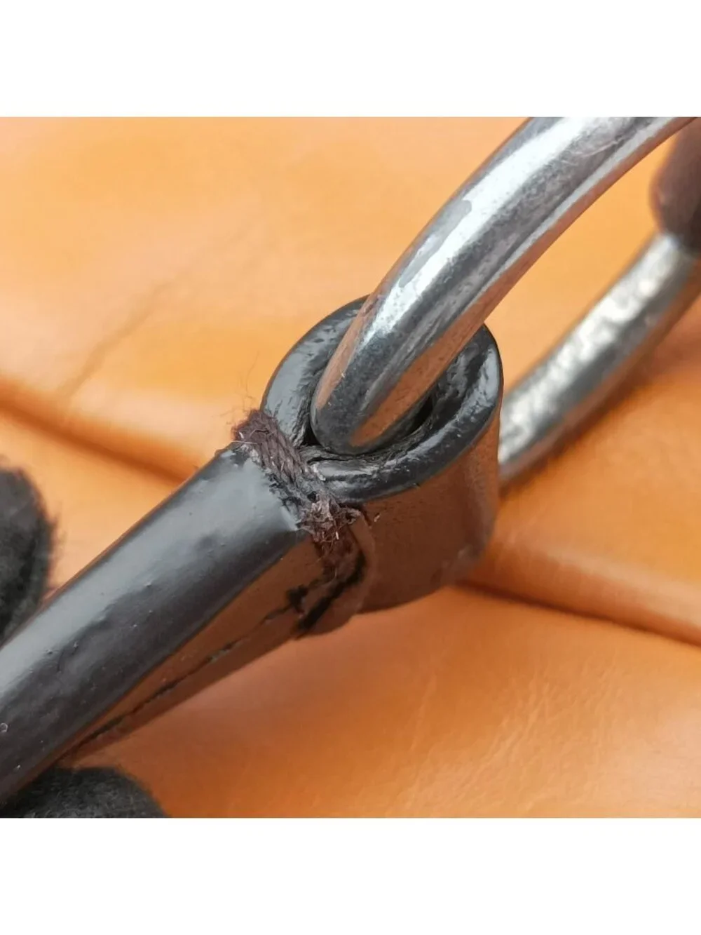 Saint Laurent Nadja Brown Leather Handbag